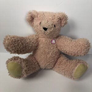 Vermont Teddy Bear Company Stuffed Animal Plush Toy Light Pink 12 inches